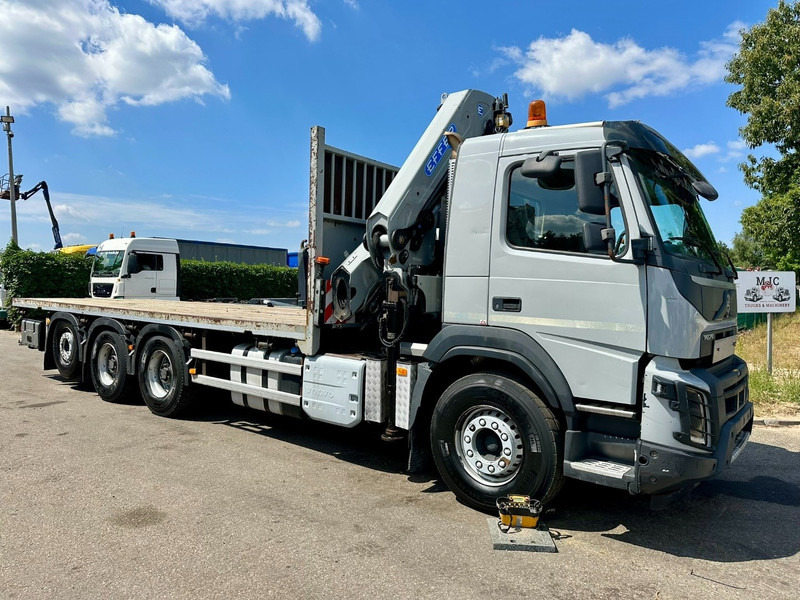 Volvo FMX 330 8x4 TRIDEM + CRANE EFFER 265 / 6S - PLATFORM 7m50 - EURO 6 - RADIO - *473.000km* - TÜV 05/2026 - BE TRUCK - Darus autó: 2 kép. Volvo FMX 330 8x4 TRIDEM + CRANE EFFER 265 / 6S - PLATFORM 7m50 - EURO 6 - RADIO - *473.000km* - TÜV 05/2026 - BE TRUCK - Darus autó: 2 kép.