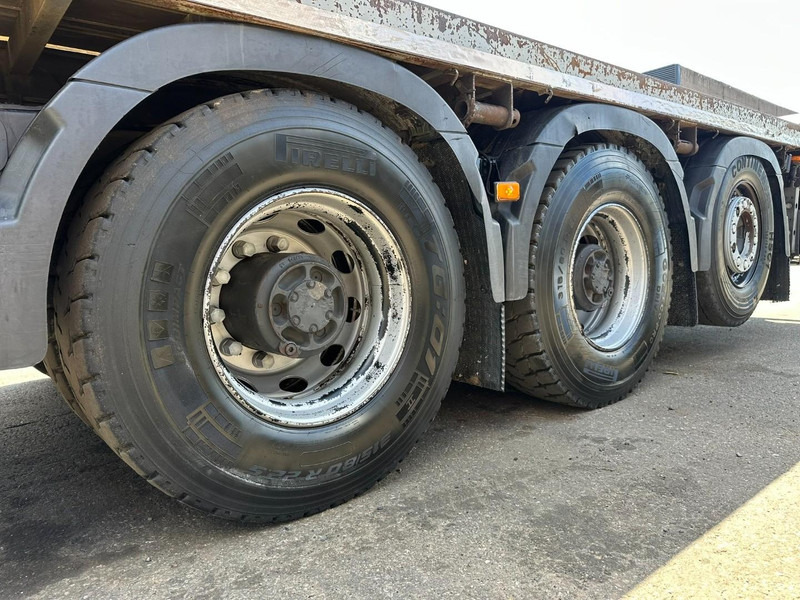 Platós teherautó, Darus autó Volvo FMX 330 8x4 TRIDEM PRITSCHE + KRAN EFFER 265 / 6S - PLATFORM 7m50 - EURO 6 - RADIO - *473.000km* - TÜV 05/2026 - BE TRUCK: 15 kép.