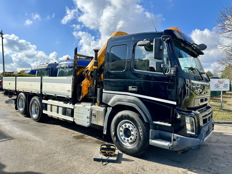 Volvo FMX 370 6x2 PRITSCHE 6M35 + KRAN EFFER 215/6S -*127.000km* - LIFT AXLE - DOUBLE WHEELS - I SHIFT - EURO 6 - BE PAPERS - Platós teherautó, Darus autó: 1 kép. Volvo FMX 370 6x2 PRITSCHE 6M35 + KRAN EFFER 215/6S -*127.000km* - LIFT AXLE - DOUBLE WHEELS - I SHIFT - EURO 6 - BE PAPERS - Platós teherautó, Darus autó: 1 kép.