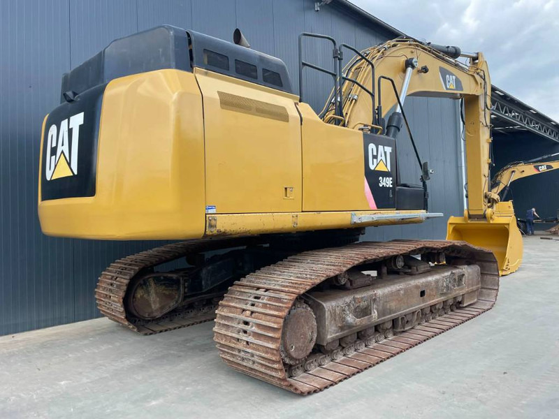 Cat 349E L - Lánctalpas kotró: 4 kép. Cat 349E L - Lánctalpas kotró: 4 kép.