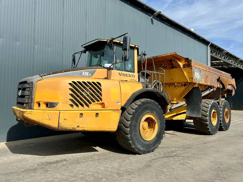 Volvo A35E FS - Csuklós dömper: 1 kép. Volvo A35E FS - Csuklós dömper: 1 kép.