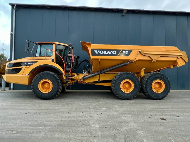 Volvo A35G - Csuklós dömper: 2 kép. Volvo A35G - Csuklós dömper: 2 kép.