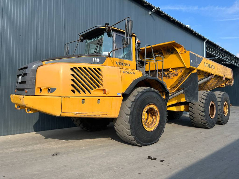 Volvo A40E - Csuklós dömper: 1 kép. Volvo A40E - Csuklós dömper: 1 kép.