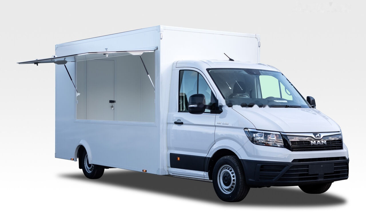 Bannert FOOD TRUCK Imbiss Handlowy Empty MAN In Stock - Büféautó: 1 kép. Bannert FOOD TRUCK Imbiss Handlowy Empty MAN In Stock - Büféautó: 1 kép.