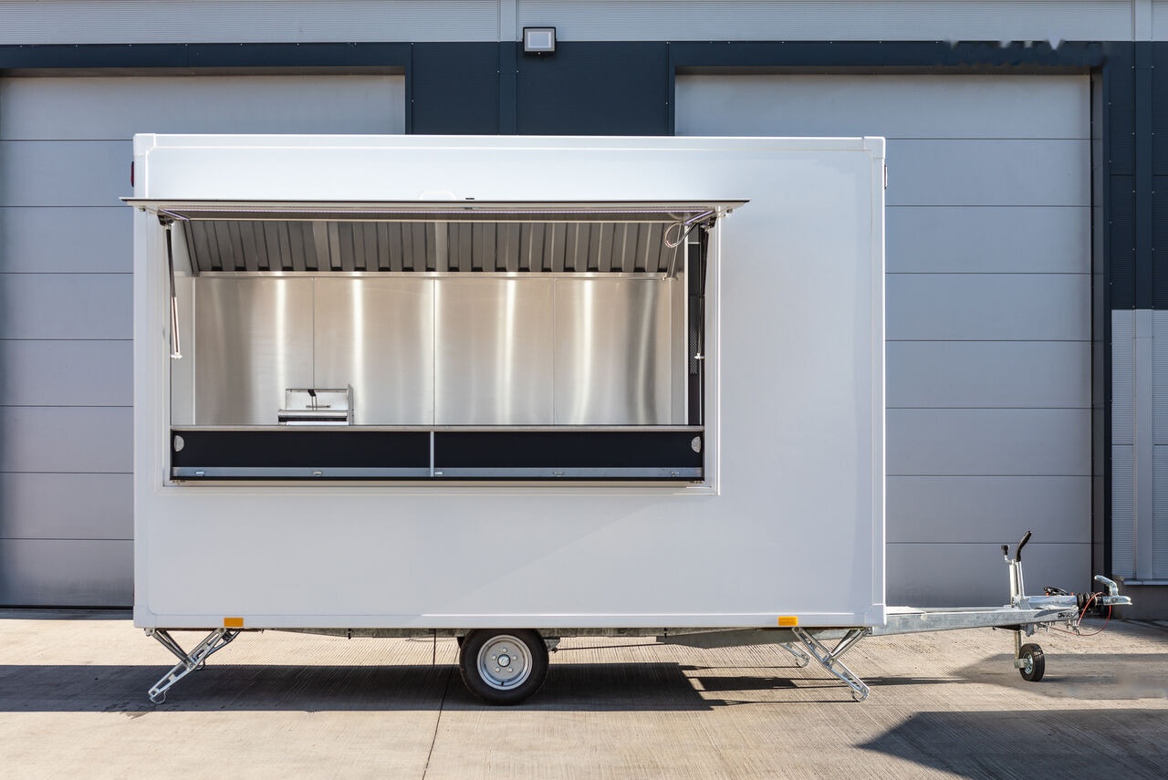 Bannert IMBISS, Handlowa, Przyczepa Burger Trailer - Büfékocsi: 3 kép. Bannert IMBISS, Handlowa, Przyczepa Burger Trailer - Büfékocsi: 3 kép.