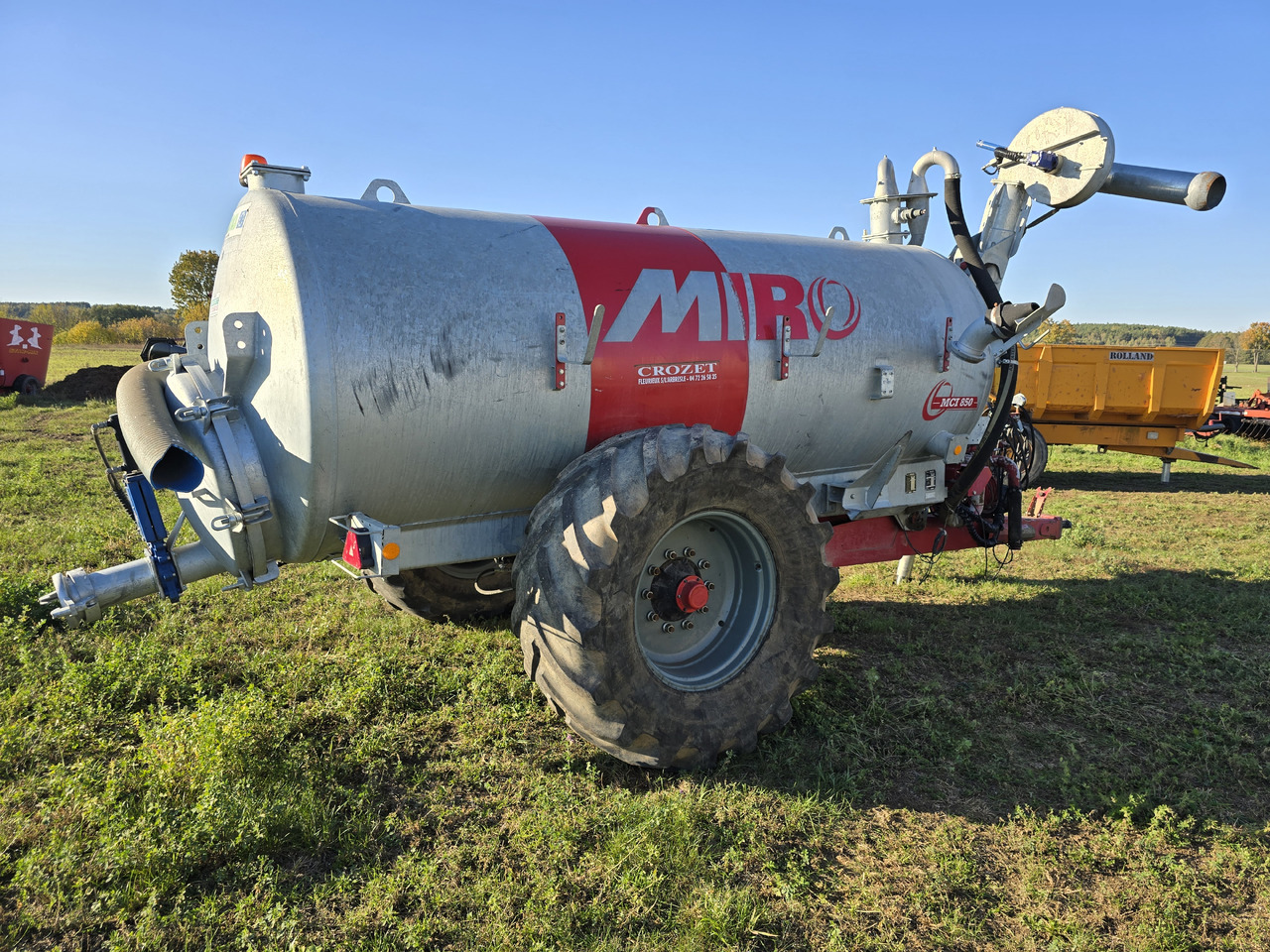 Serap Crozet 100 REC (MCI 850) - Szippantó tartálykocsi: 4 kép. Serap Crozet 100 REC (MCI 850) - Szippantó tartálykocsi: 4 kép.