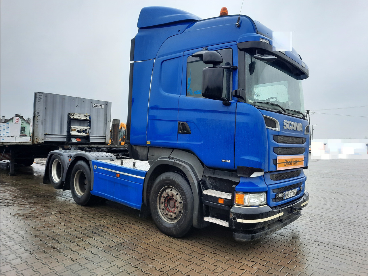Scania R520 - Cserefelépítményes teherautó: 1 kép. Scania R520 - Cserefelépítményes teherautó: 1 kép.