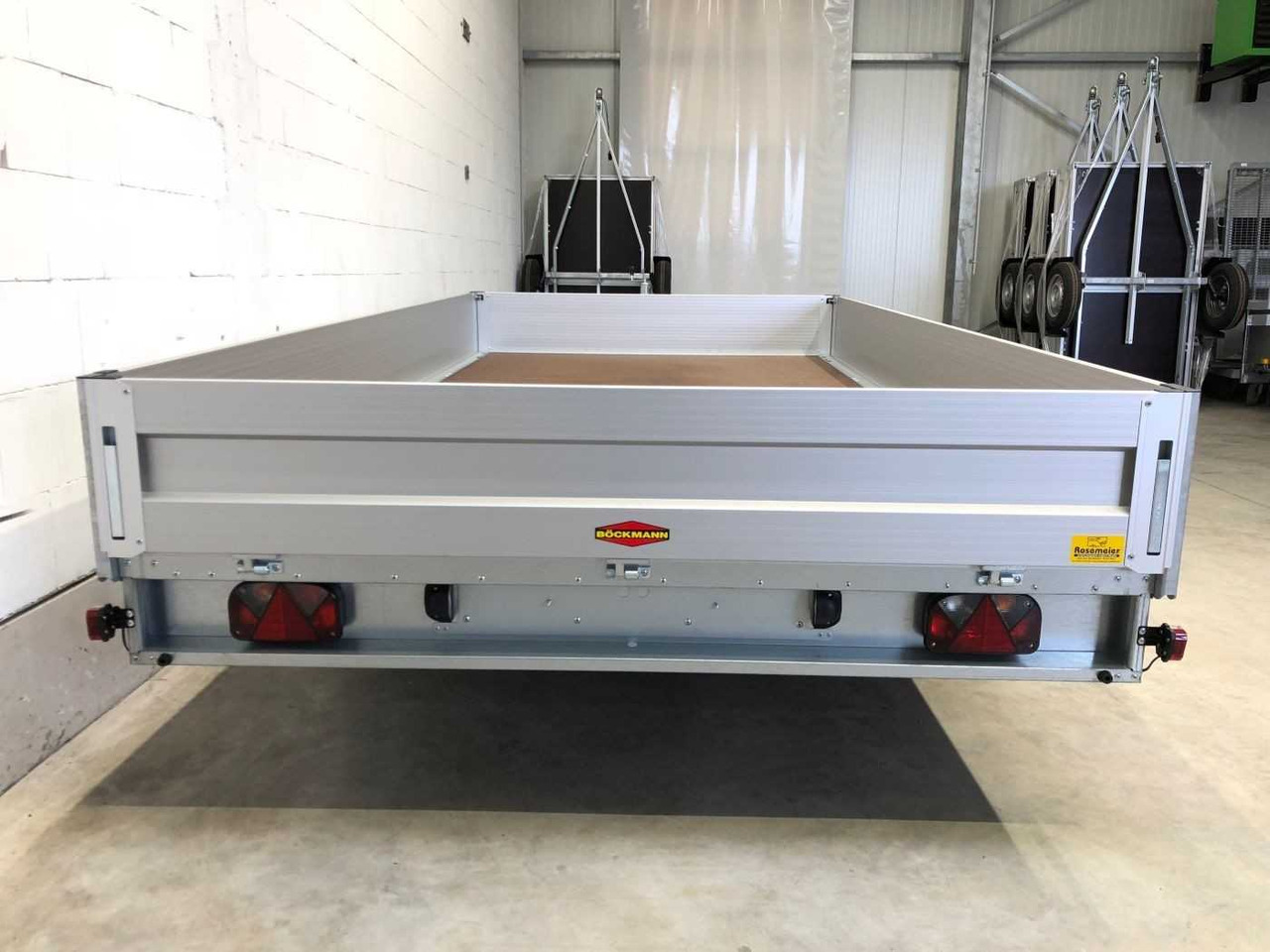 Új Platós pótkocsi BOECKMANN HL-AL 4121/27 F Eco Hochlader: 6 kép.