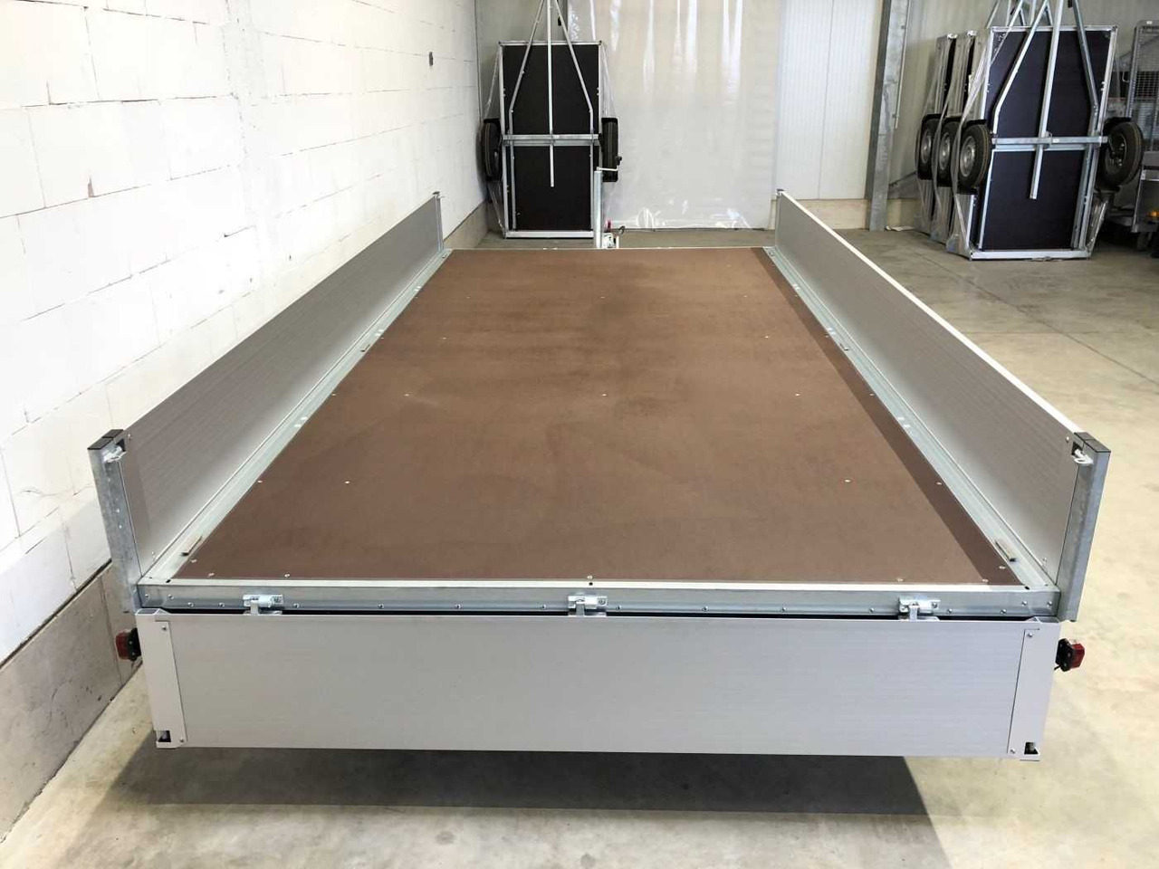 Új Platós pótkocsi BOECKMANN HL-AL 4121/27 F Eco Hochlader: 9 kép.
