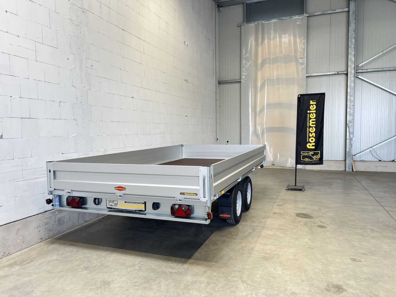 BOECKMANN HL-AL 4121/35 Eco XXL Hochlader - Platós pótkocsi: 4 kép. BOECKMANN HL-AL 4121/35 Eco XXL Hochlader - Platós pótkocsi: 4 kép.