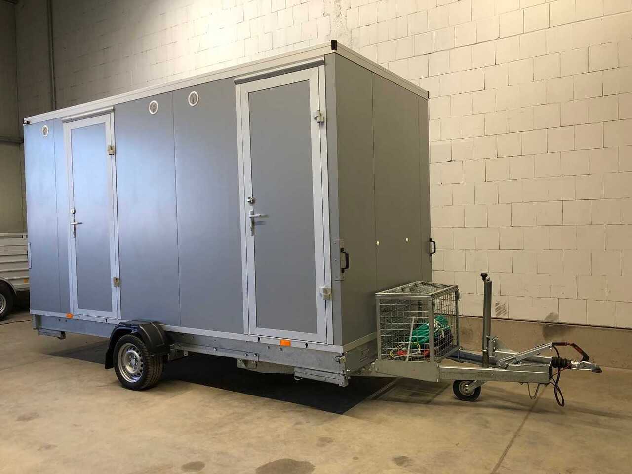Új Konténerház, Pótkocsi ROSEMEIER VE Badanhänger + separates WC Toilettenanhänger: 21 kép.