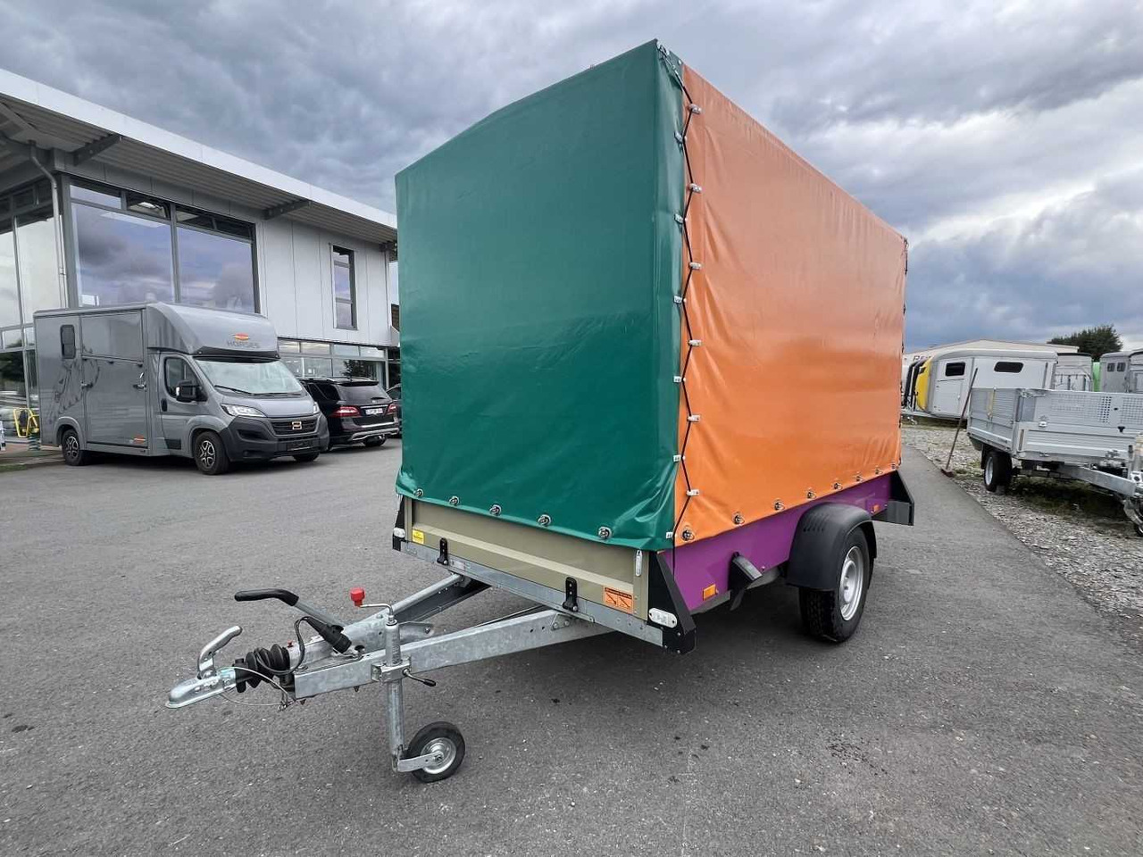 ROSEMEIER VE Spectrum C 13.30 mit Plane Kastenanhänger gebrem - Autó utánfutó: 5 kép. ROSEMEIER VE Spectrum C 13.30 mit Plane Kastenanhänger gebrem - Autó utánfutó: 5 kép.