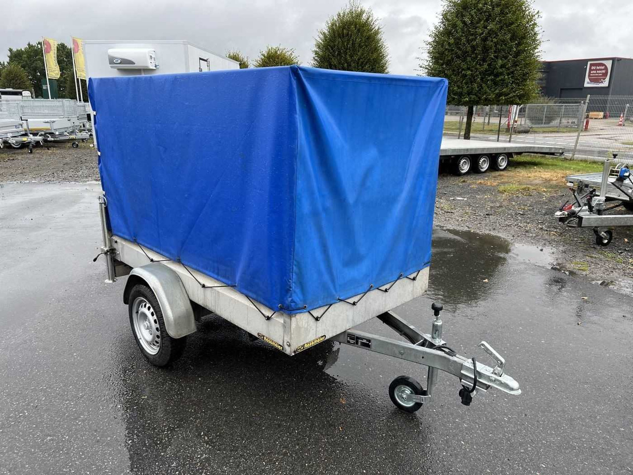 STEMA B 6075 Plane Kastenanhänger ungebremst - Autó utánfutó: 1 kép. STEMA B 6075 Plane Kastenanhänger ungebremst - Autó utánfutó: 1 kép.