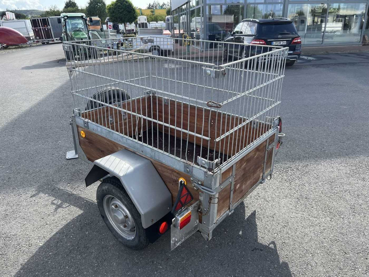 ZSB Gitter Kastenanhänger ungebremst - Autó utánfutó: 5 kép. ZSB Gitter Kastenanhänger ungebremst - Autó utánfutó: 5 kép.