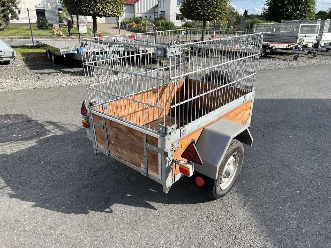 ZSB Gitter Kastenanhänger ungebremst - Autó utánfutó: 3 kép. ZSB Gitter Kastenanhänger ungebremst - Autó utánfutó: 3 kép.