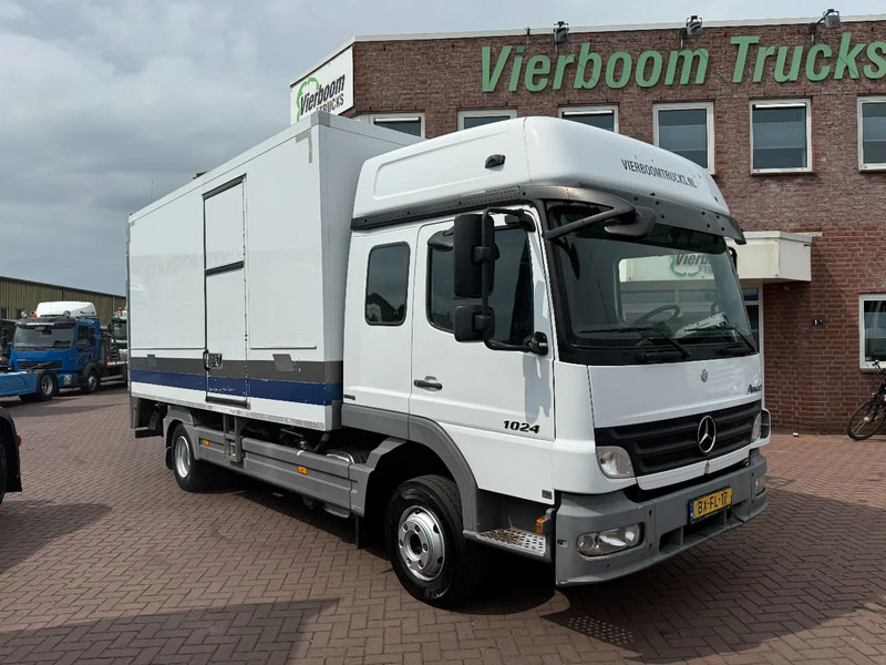 Mercedes-Benz Atego 1024 ATEGO 1024L Kuhlkoffer Carrier Anhangerkupplung TUV bis 10-2025 - Hűtős teherautó: 1 kép. Mercedes-Benz Atego 1024 ATEGO 1024L Kuhlkoffer Carrier Anhangerkupplung TUV bis 10-2025 - Hűtős teherautó: 1 kép.