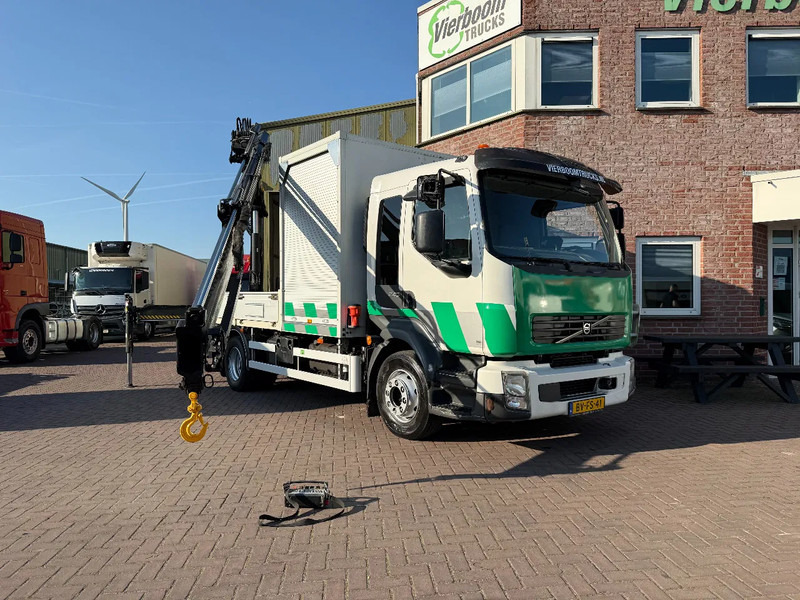 Volvo FL 12 FL 240 mit Hiab XS 111 HIDUO (2015!!!!)/Radio Remote/TOP CONDITION - Platós teherautó, Darus autó: 1 kép. Volvo FL 12 FL 240 mit Hiab XS 111 HIDUO (2015!!!!)/Radio Remote/TOP CONDITION - Platós teherautó, Darus autó: 1 kép.