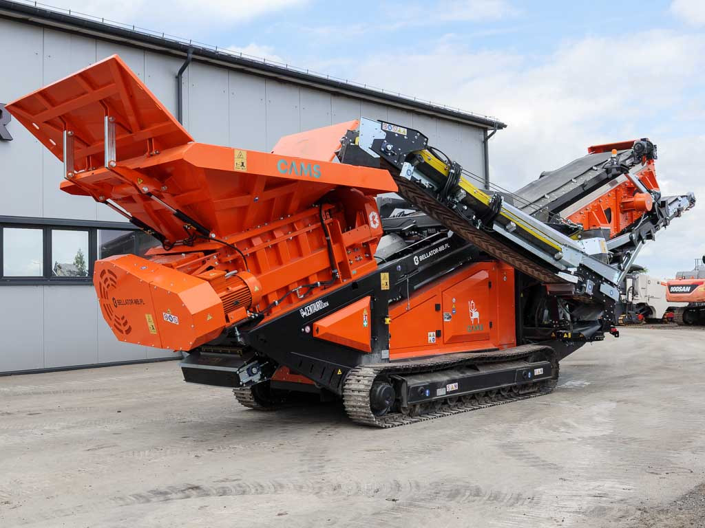 CAMS CENTAURO L 120.56 - Mobil törőgép: 2 kép. CAMS CENTAURO L 120.56 - Mobil törőgép: 2 kép.