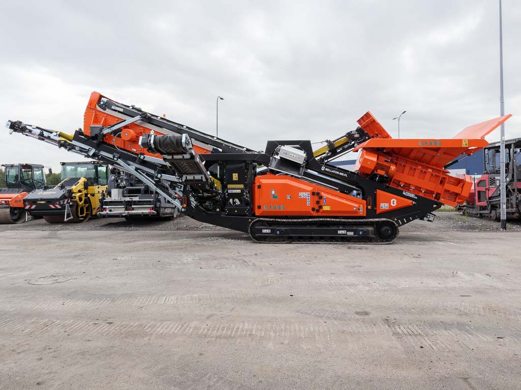 CAMS CENTAURO L 120.56 - Mobil törőgép: 5 kép. CAMS CENTAURO L 120.56 - Mobil törőgép: 5 kép.