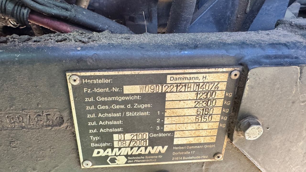Dammann DTP 4036 ProfiClass in TOP Condition - Önjáró permetező: 3 kép. Dammann DTP 4036 ProfiClass in TOP Condition - Önjáró permetező: 3 kép.