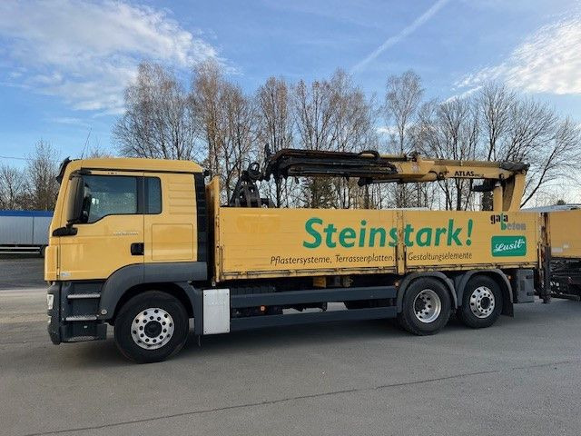 MAN TGS 26.400 Baustoff LKW mit Ladekran Atlas 210.2 MAN TGS 26.400 Baustoff LKW mit Ladekran Atlas 210.2 - Platós teherautó, Darus autó: 3 kép. MAN TGS 26.400 Baustoff LKW mit Ladekran Atlas 210.2 MAN TGS 26.400 Baustoff LKW mit Ladekran Atlas 210.2 - Platós teherautó, Darus autó: 3 kép.