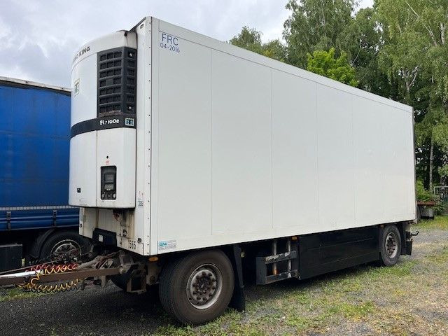 Schmitz Cargobull TK Anhänger Thermoking SL100 Rohrbahn Fleisch - Pótkocsi hűtős: 1 kép. Schmitz Cargobull TK Anhänger Thermoking SL100 Rohrbahn Fleisch - Pótkocsi hűtős: 1 kép.
