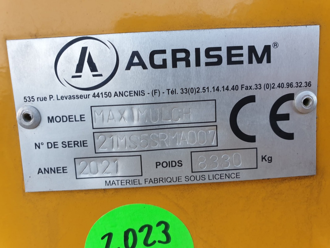 Agrisem MAXIMULCH - Kultivátor: 2 kép. Agrisem MAXIMULCH - Kultivátor: 2 kép.