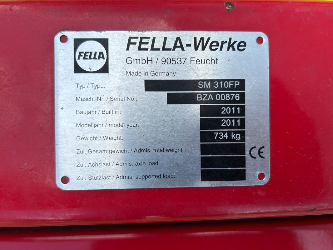 Fella SM 310 FP - Fűkasza: 4 kép. Fella SM 310 FP - Fűkasza: 4 kép.