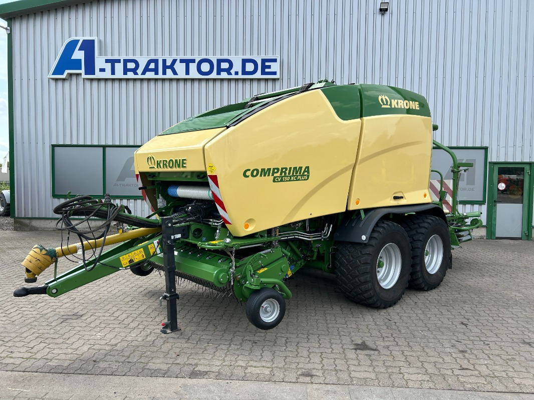 Krone Comprima CV 150 XC PLUS - Szálastakarmány betakarítás gépei: 1 kép. Krone Comprima CV 150 XC PLUS - Szálastakarmány betakarítás gépei: 1 kép.