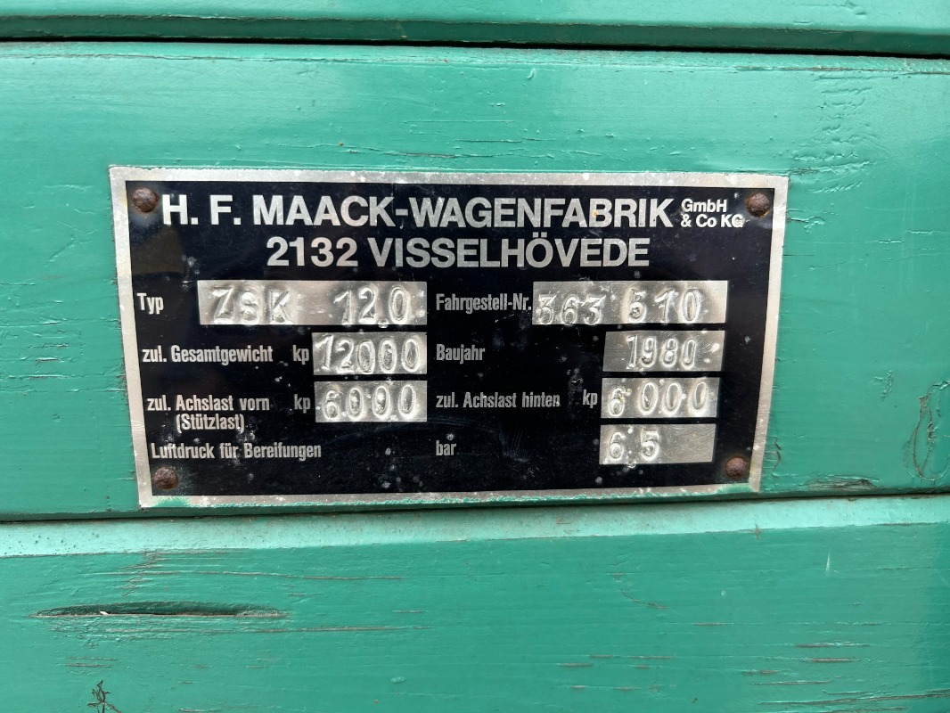 Maack ZSK 120 - Billenőplatós teherautó: 4 kép. Maack ZSK 120 - Billenőplatós teherautó: 4 kép.