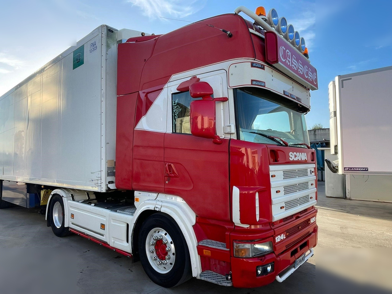 SCANIA R124.420 - Nyergesvontató: 1 kép. SCANIA R124.420 - Nyergesvontató: 1 kép.