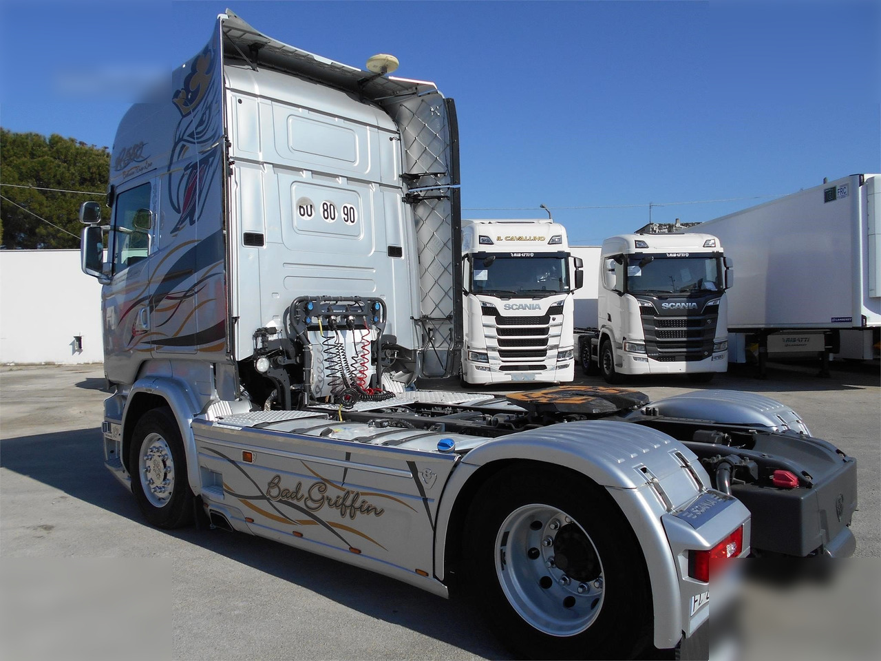 SCANIA R580 - Nyergesvontató: 3 kép. SCANIA R580 - Nyergesvontató: 3 kép.