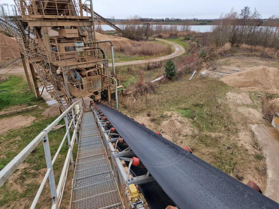Bleichert 650mm × 40m Schwenkband - Futószalag: 4 kép. Bleichert 650mm × 40m Schwenkband - Futószalag: 4 kép.