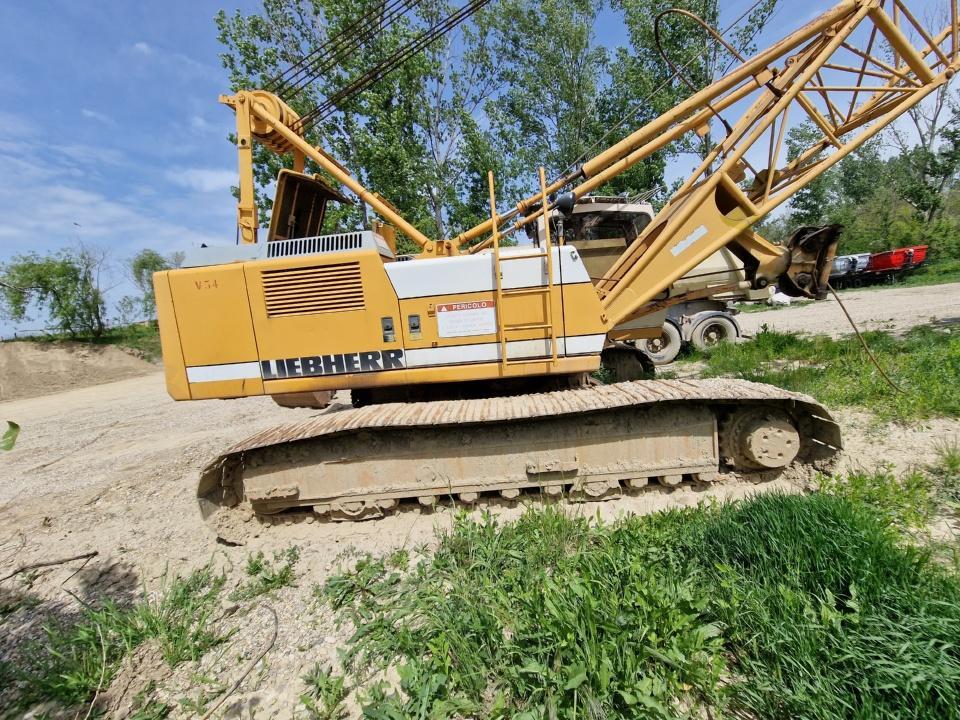 Vonóvedres kotrógép Liebherr 832 Seilbagger: 11 kép.