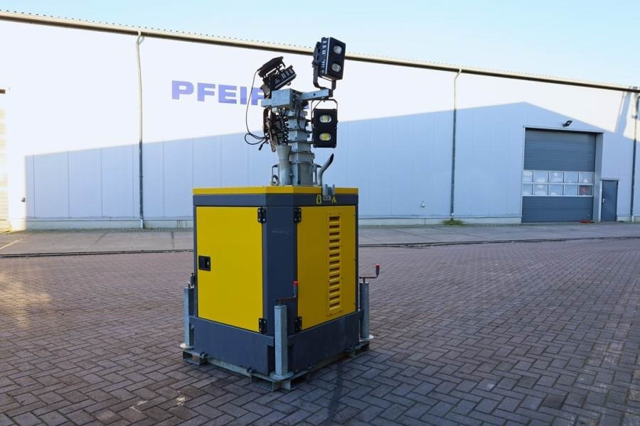 Atlas Copco HiLight B5+KD Max Boom Height 8m, Luminosity With - Világító állvány: 2 kép. Atlas Copco HiLight B5+KD Max Boom Height 8m, Luminosity With - Világító állvány: 2 kép.