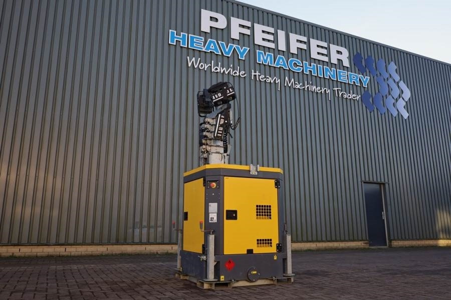 Atlas Copco HiLight B5+KD Max Boom Height 8m, Luminosity With - Világító állvány: 1 kép. Atlas Copco HiLight B5+KD Max Boom Height 8m, Luminosity With - Világító állvány: 1 kép.