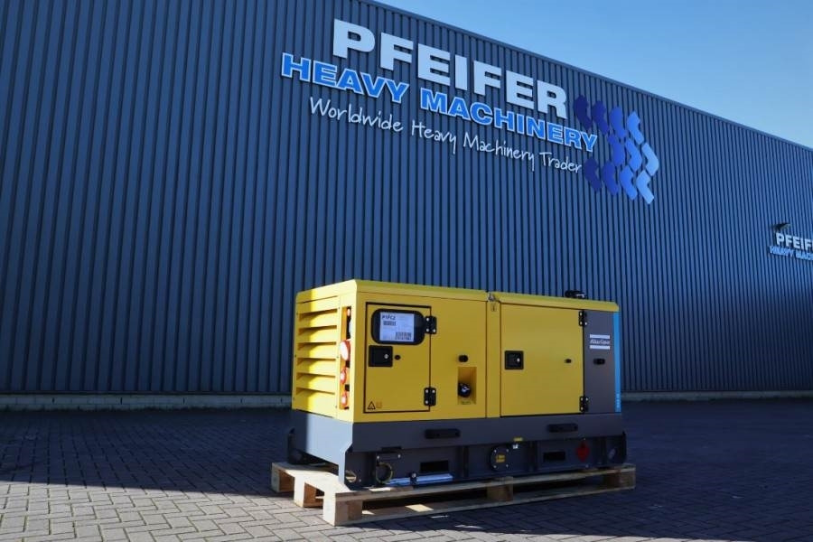 Atlas Copco QAS 40 ST3 Valid inspection, *Guarantee! Diesel, 4 - Áramfejlesztő: 1 kép. Atlas Copco QAS 40 ST3 Valid inspection, *Guarantee! Diesel, 4 - Áramfejlesztő: 1 kép.