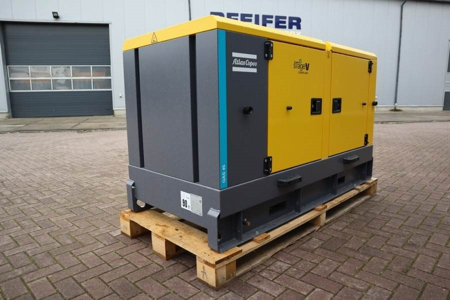 Atlas Copco QAS 45 KD S5 Valid inspection, *Guarantee! Diesel, - Áramfejlesztő: 4 kép. Atlas Copco QAS 45 KD S5 Valid inspection, *Guarantee! Diesel, - Áramfejlesztő: 4 kép.