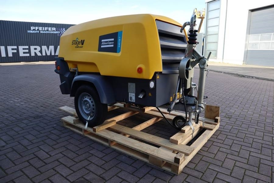 Atlas Copco XAS 58-7 Valid inspection, *Guarantee! Diesel, Vol - Légkompresszor: 2 kép. Atlas Copco XAS 58-7 Valid inspection, *Guarantee! Diesel, Vol - Légkompresszor: 2 kép.