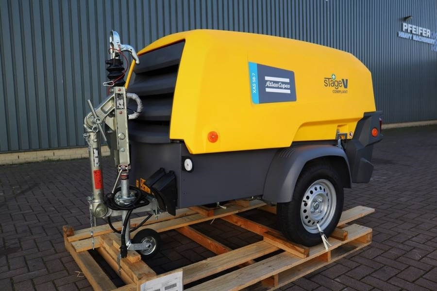 Atlas Copco XAS 58-7 Valid inspection, *Guarantee! Diesel, Vol - Légkompresszor: 2 kép. Atlas Copco XAS 58-7 Valid inspection, *Guarantee! Diesel, Vol - Légkompresszor: 2 kép.