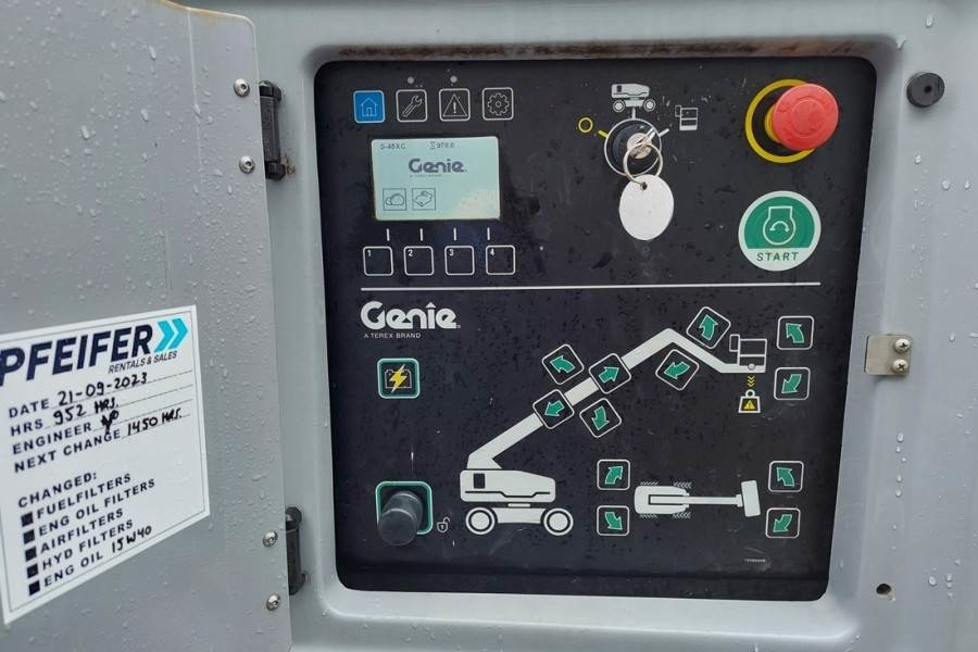 Genie S45XC Valid inspection, *Guarantee! 15.5m Working - Teleszkópos emelő: 3 kép. Genie S45XC Valid inspection, *Guarantee! 15.5m Working - Teleszkópos emelő: 3 kép.