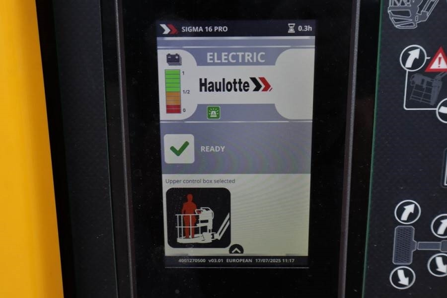 Haulotte SIGMA 16PRO NEW / UNUSED, Valid Inspection, *Guara - Személyemelő: 5 kép. Haulotte SIGMA 16PRO NEW / UNUSED, Valid Inspection, *Guara - Személyemelő: 5 kép.