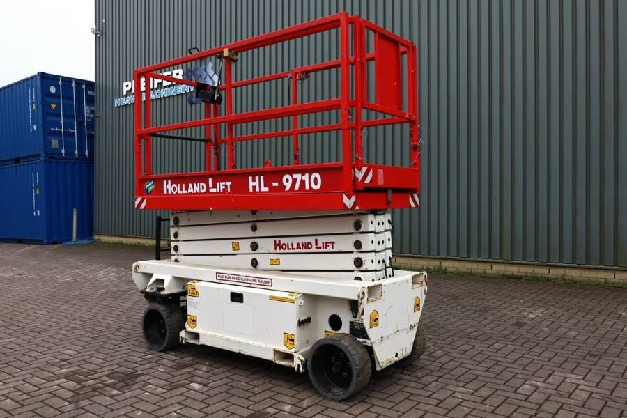 Ollós emelő Holland Lift Ecostar HL-9710 Electric, 12m Working Height, 325k: 8 kép.