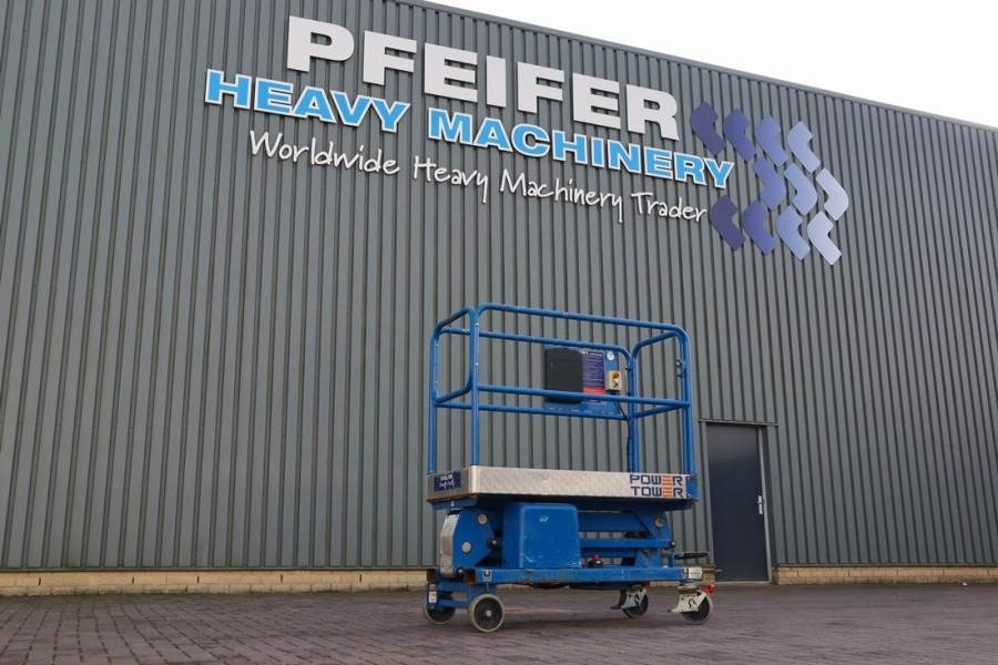JLG Power Tower Electric, 5.10m Working Height, 250kg  - Személyemelő: 1 kép. JLG Power Tower Electric, 5.10m Working Height, 250kg  - Személyemelő: 1 kép.