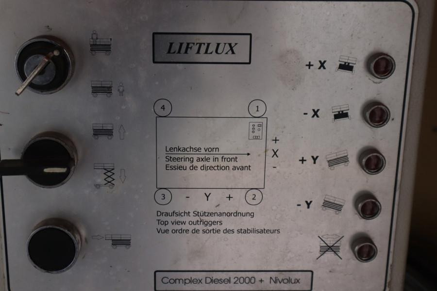 Ollós emelő JLG SL320-30 Diesel, 4x4 Drive, 34m Working Height, 14: 14 kép.