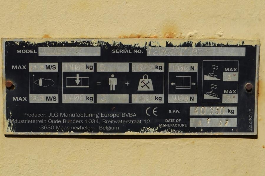 Ollós emelő JLG SL320-30 Diesel, 4x4 Drive, 34m Working Height, 14: 6 kép.