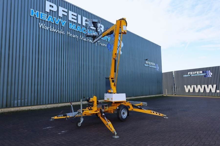 Emelőkosaras utánfutó Niftylift 120TE Electric, 12.2m Working Height, 6.1m Reach,: 10 kép.