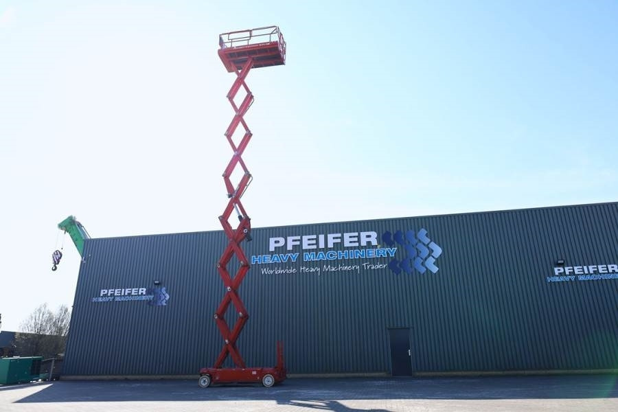 PB LIFT S171-16E Electric, 17.3m Working Height, 400k - Ollós emelő: 3 kép. PB LIFT S171-16E Electric, 17.3m Working Height, 400k - Ollós emelő: 3 kép.