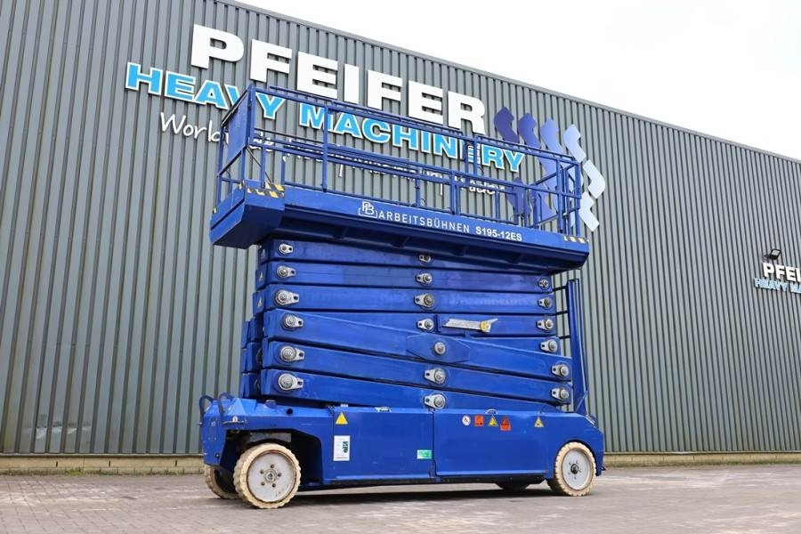PB LIFT S225-12E Electric, 22.5m Working Height, 450k - Ollós emelő: 1 kép. PB LIFT S225-12E Electric, 22.5m Working Height, 450k - Ollós emelő: 1 kép.