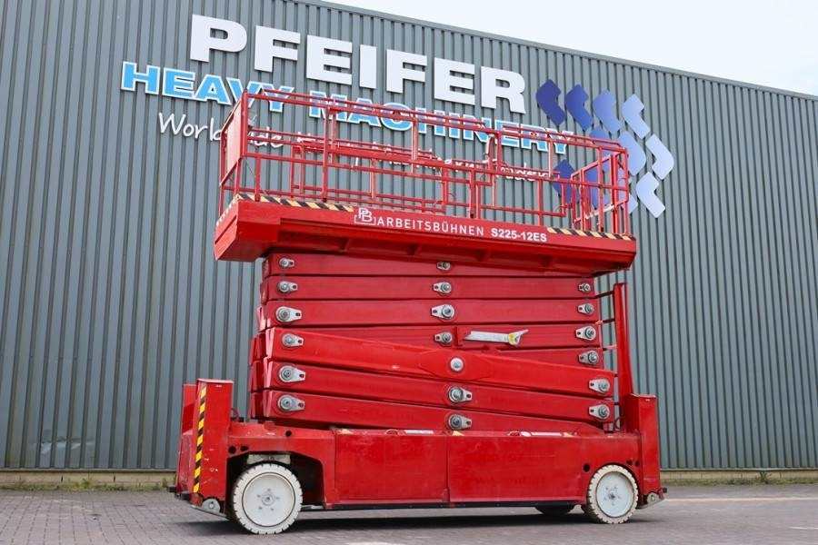 PB LIFT S225-12ES Electric, 22.5m Working Height, 450 - Ollós emelő: 1 kép. PB LIFT S225-12ES Electric, 22.5m Working Height, 450 - Ollós emelő: 1 kép.